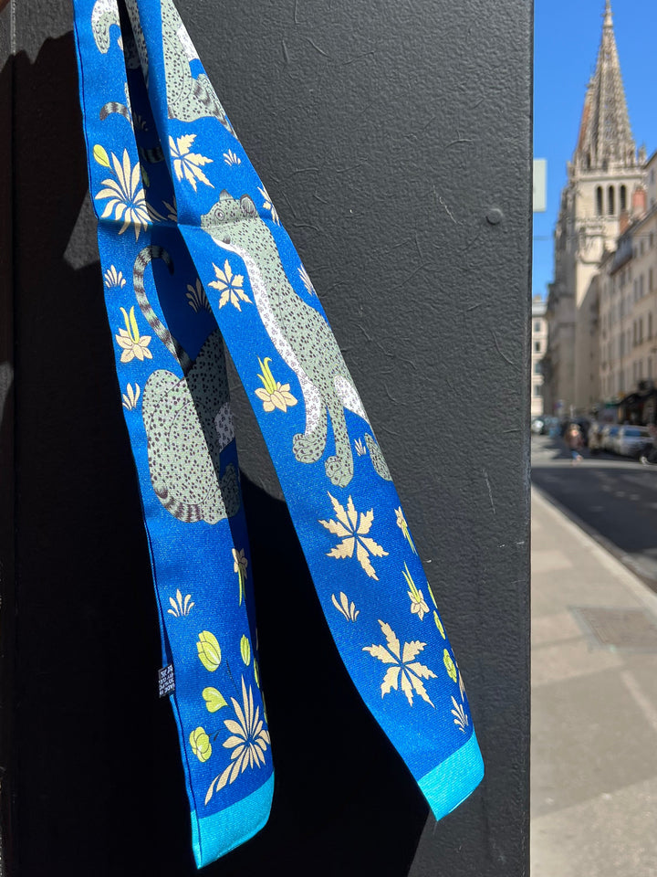 Foulard Aaron Bleu 1