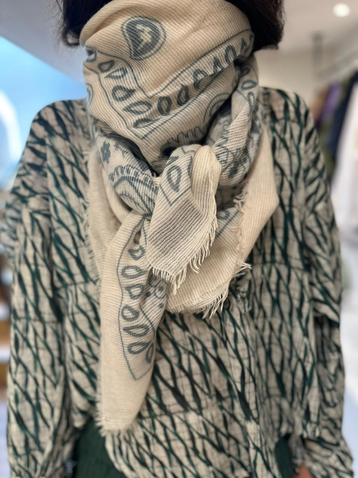 Foulard Bari Ecru