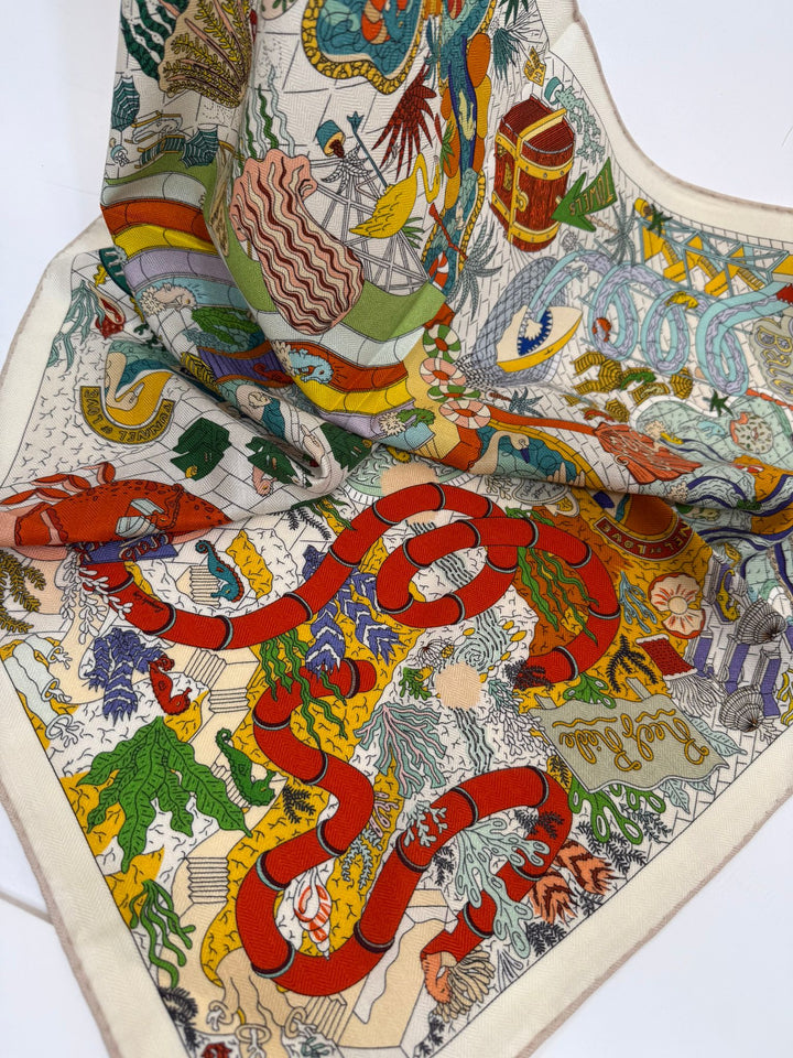 Foulard Joie Melle D Ecru 1
