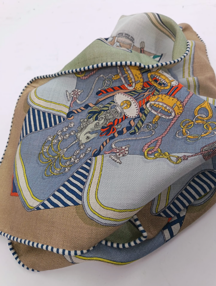 Foulard Joie Melle D  taupe