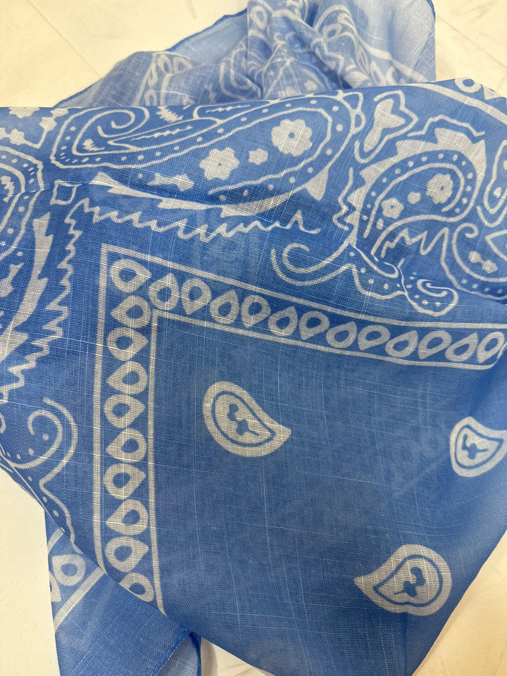 Foulard Lorentz Bleu
