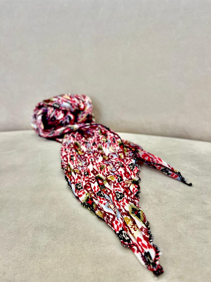 Foulard Please Rouge