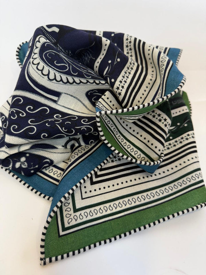 Foulard Yessi Melle D Vert 1