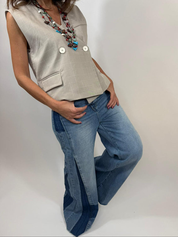 Gilet Aurèle Melle D Beige 3