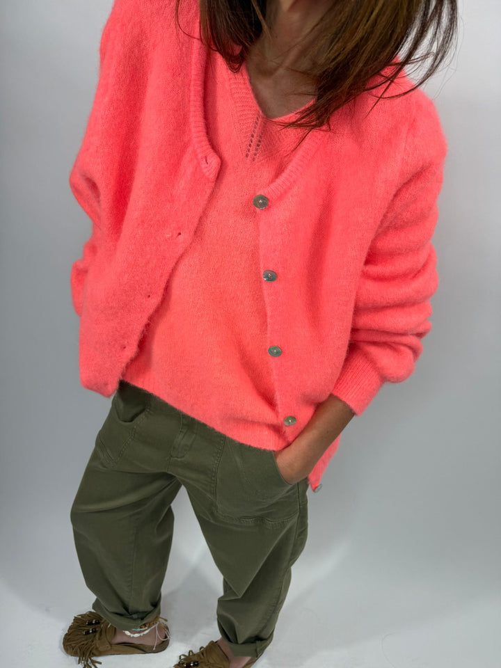Gilet Popy Melle D Orange 1