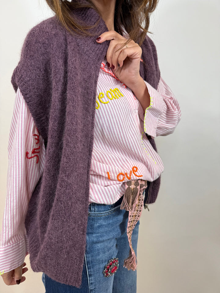 Gilet Tamor Melle D Prunne 