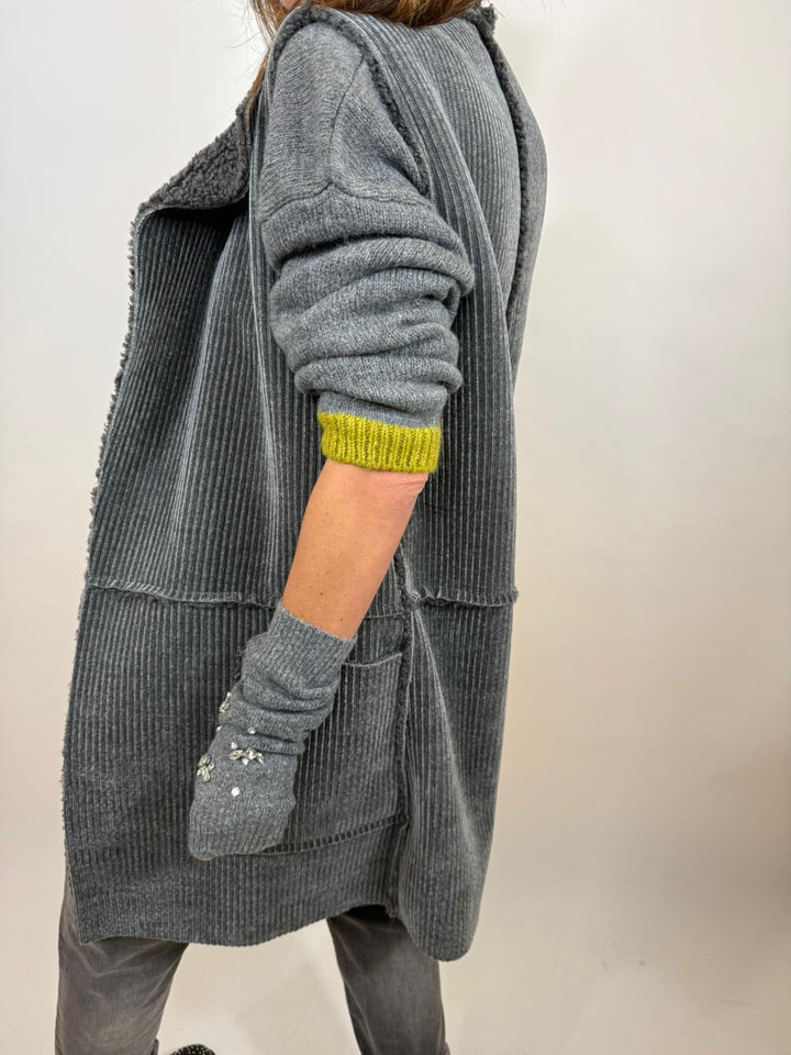 Gilet amadeo gris