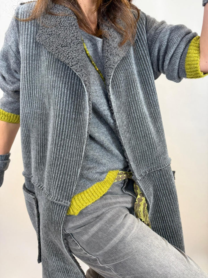 Gilet amadeo gris 3