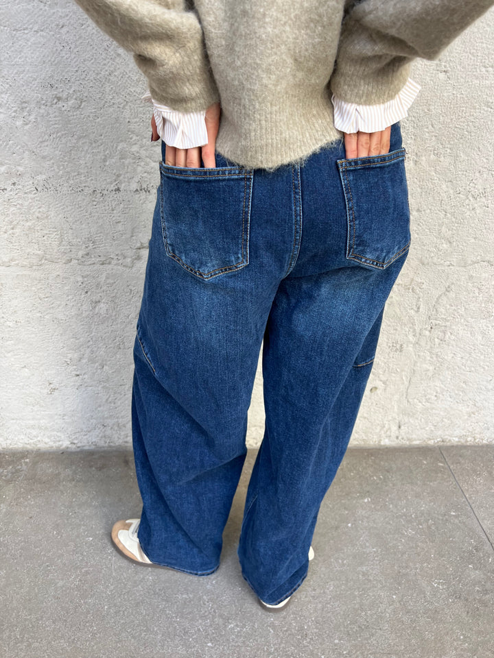 Jean Elton Bleu brut dos 