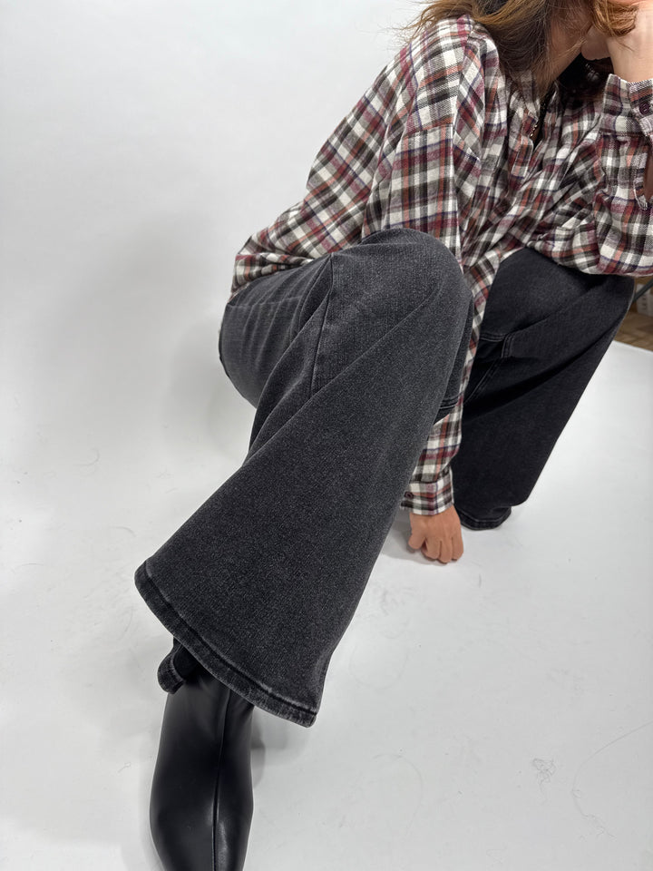 Jeans Bright  Melle D Noir vue de la jambe 