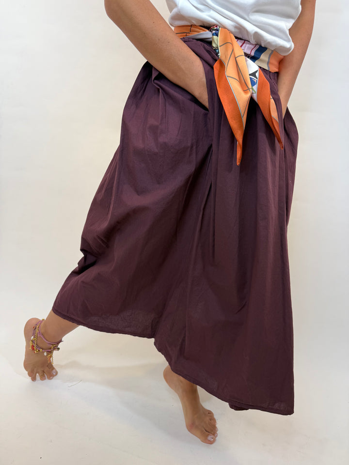 Jupe Noelie Bordeaux 1
