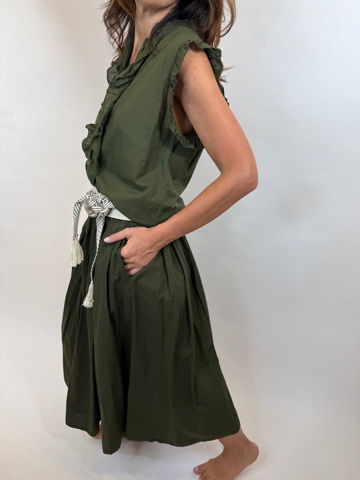 Jupe Noelie Vert Fonce