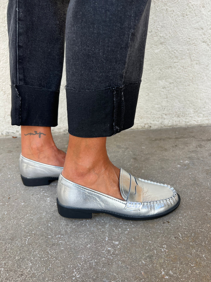Mocassins Back Melle D vue de cote 