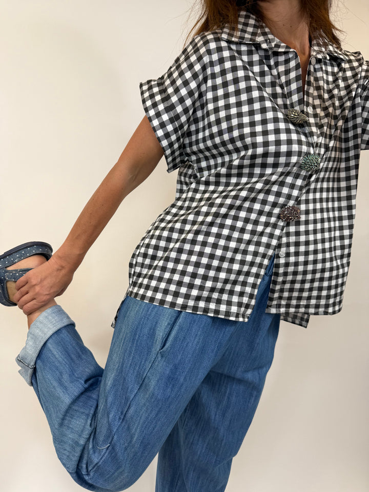 Pantalon Crea Bleu 5