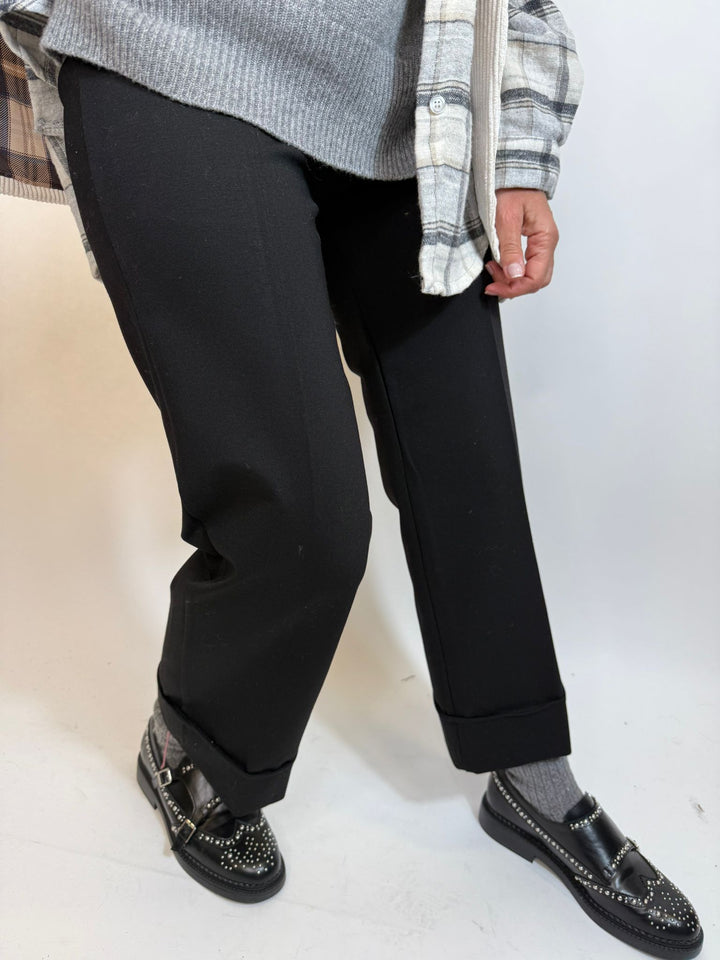 Pantalon Flaire Melle D noir