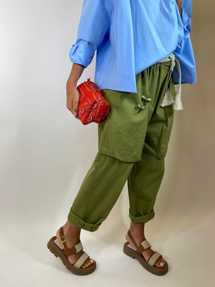 Pantalon Ginger Vert1