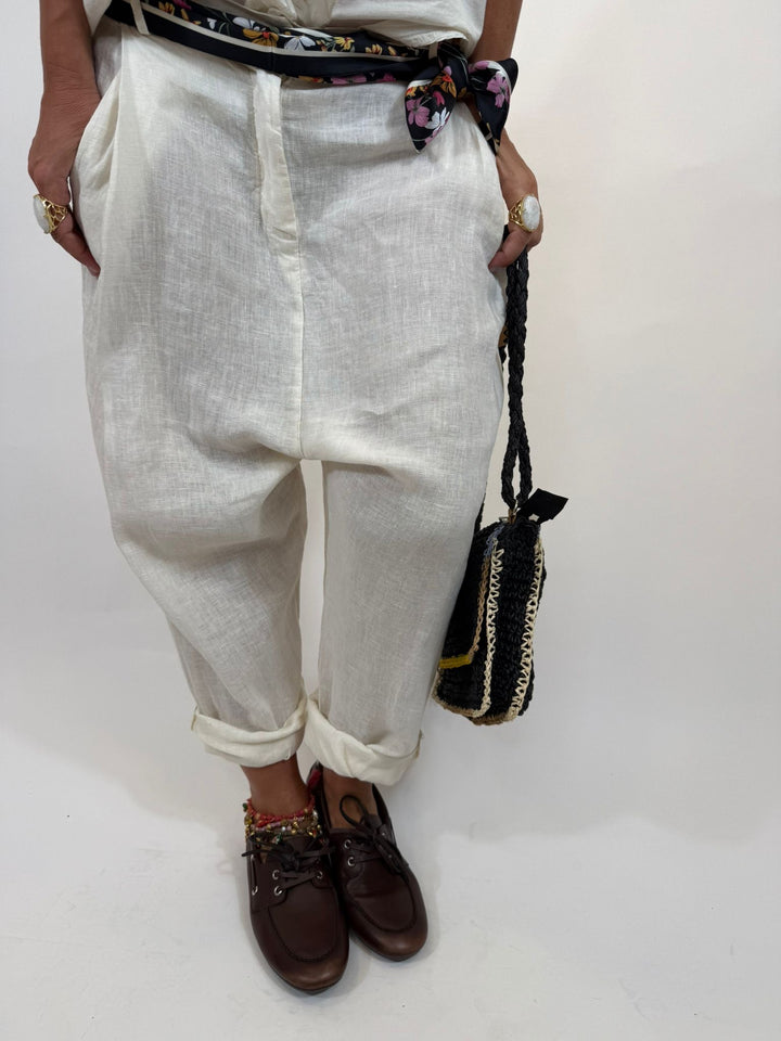 Pantalon Jay Blanc 2