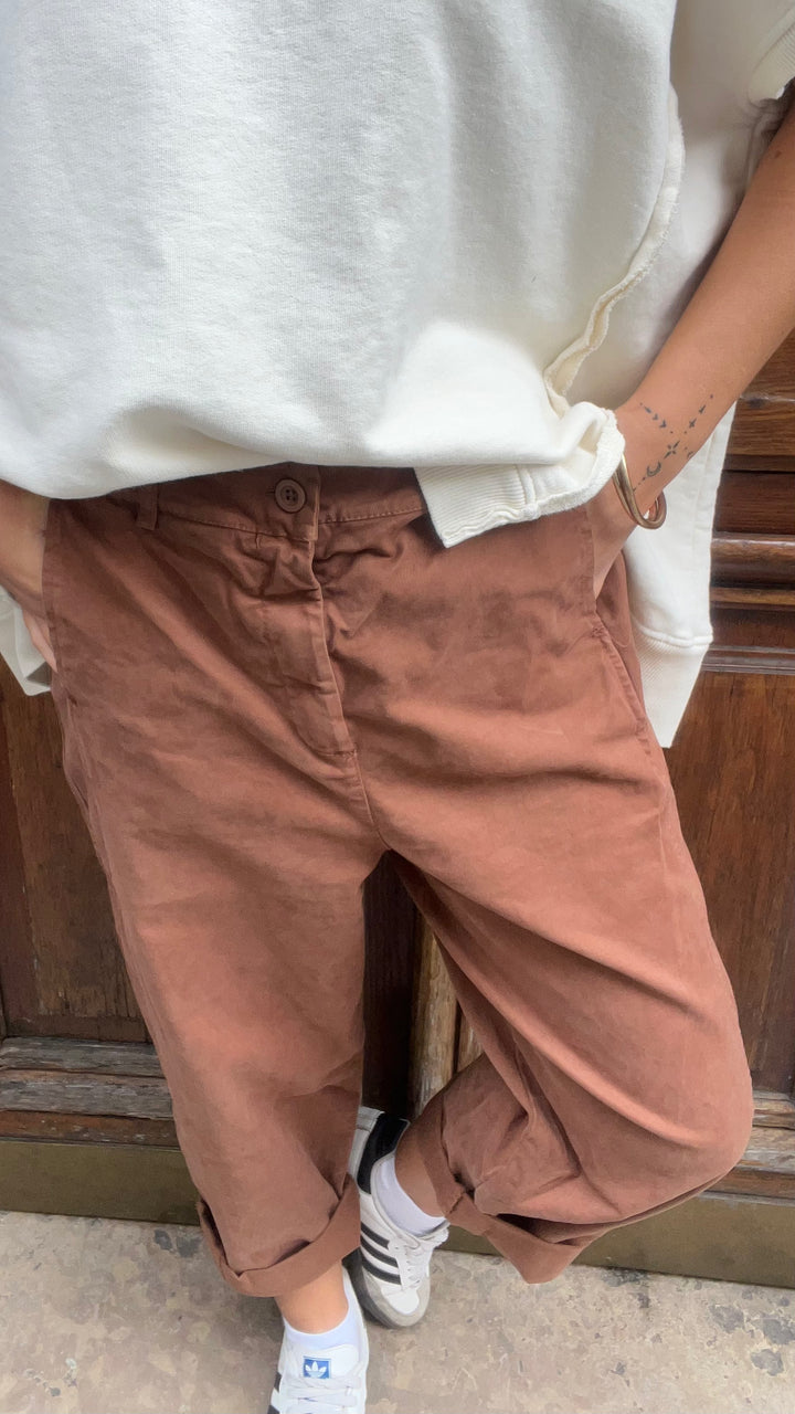 Pantalon Joseph Rose Ancien