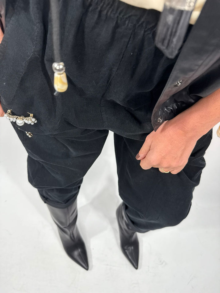 Pantalon Marcello Melle D noir 2