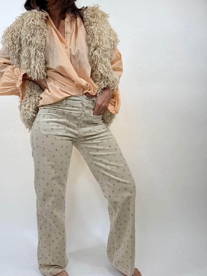Pantalon Orti Melle D Petites Fleurs 1