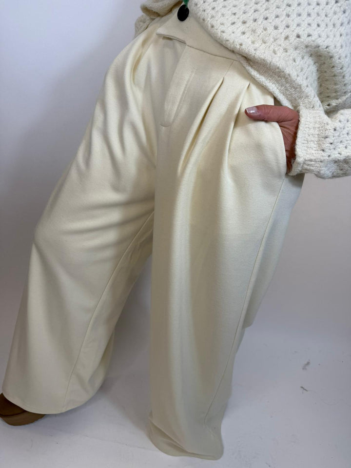 Pantalon Slacky Melle D Ecru 2