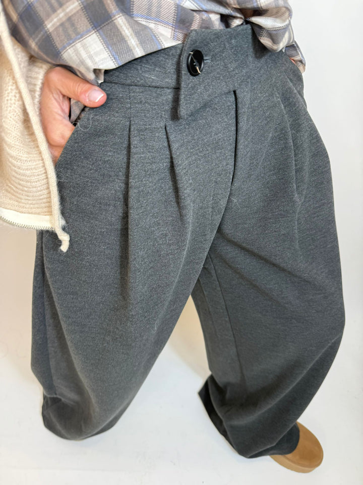 Pantalon Slacky Melle D Gris 1