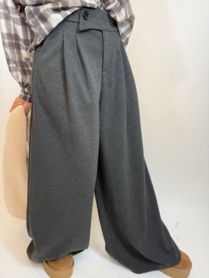 Pantalon Slacky Melle D Gris 3