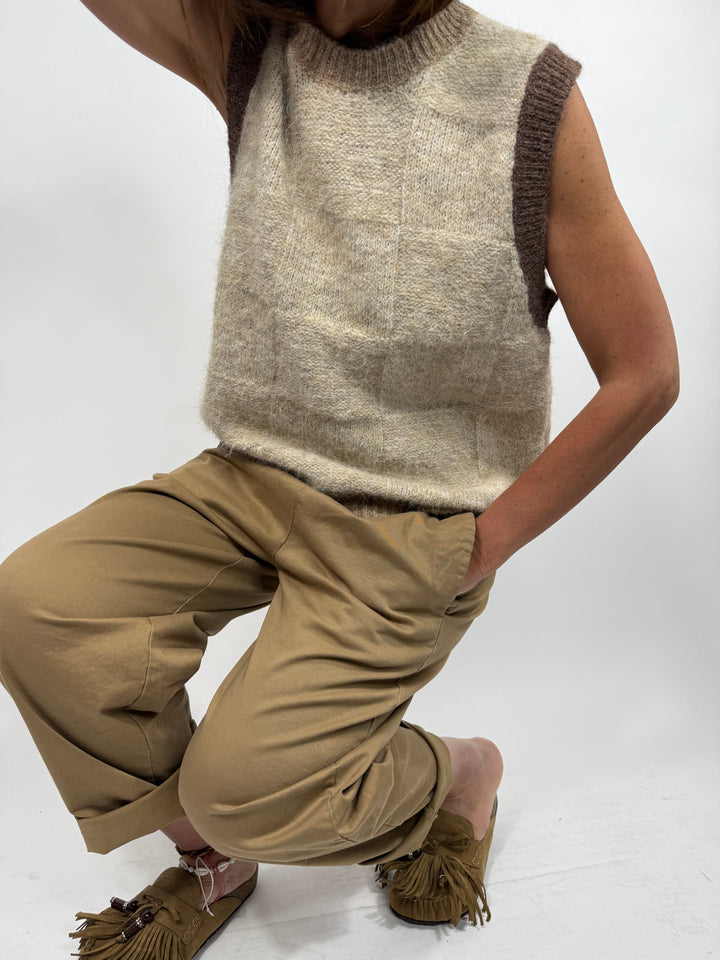 Pantalon Teo Beige 2