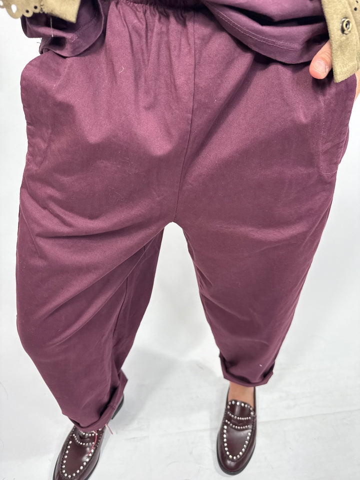 Pantalon Teo Prune 2