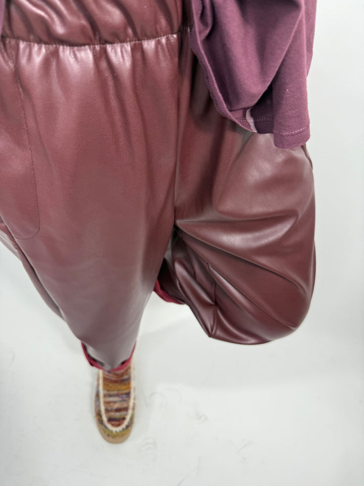 Pantalon Wax Melle D bordeaux