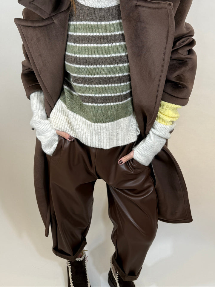 Pantalon Wax Melle D marron 4