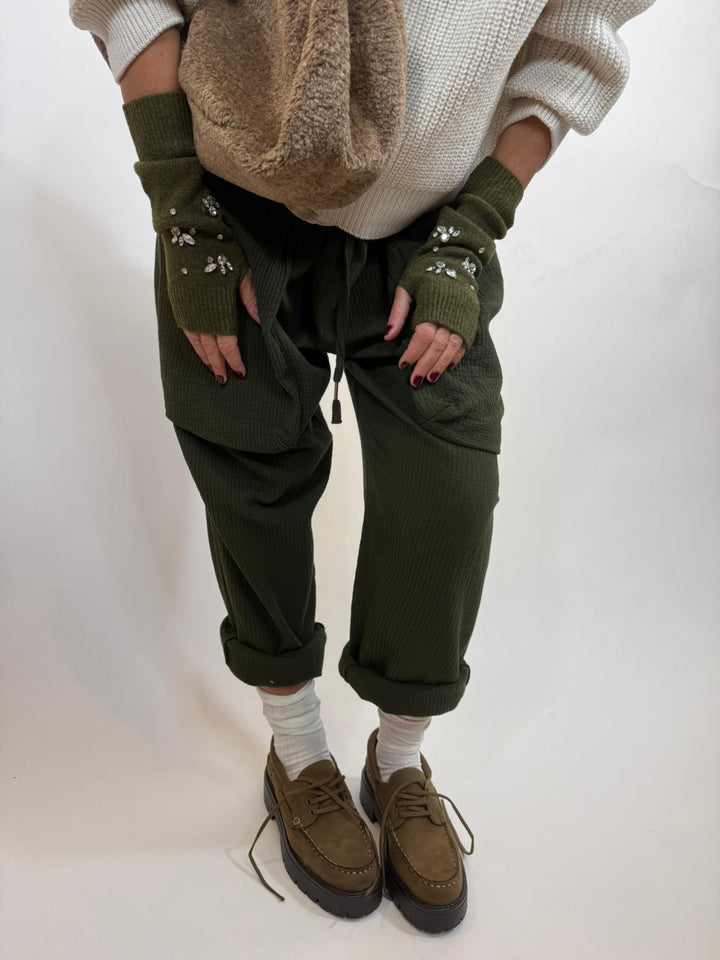Pantalon Yanis Melle D Kaki