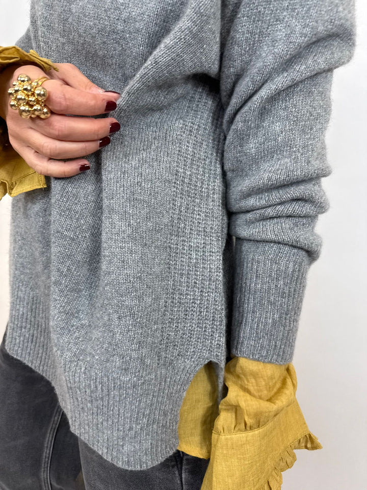 Pull Embry Melle D Gris 1