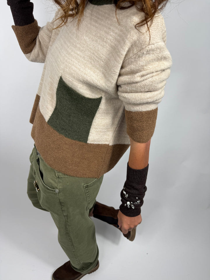 Pull Julien Melle D vue de profil