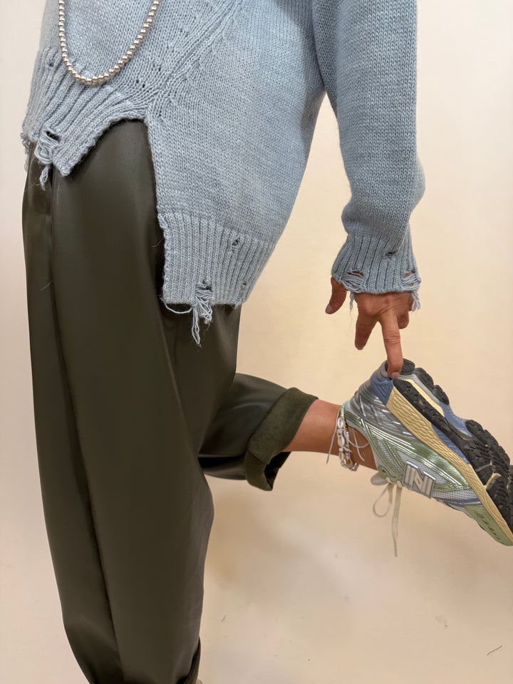 Pull Lavalo Melle D détails bas