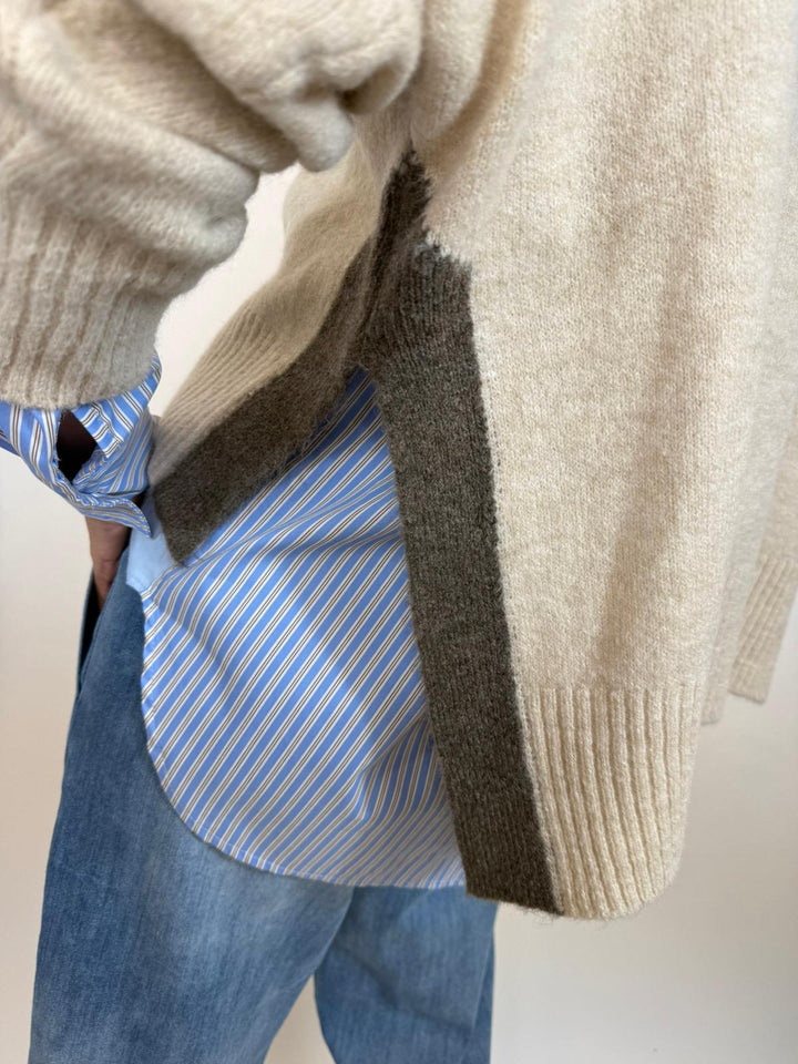 Pull Layslie Melle D ecru 2