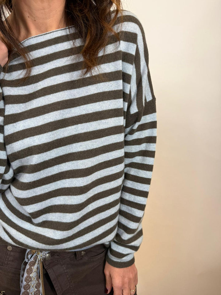 Pull Manola Melle D bleu ciel 3