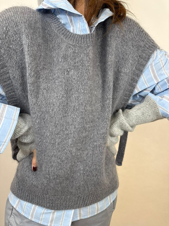 Pull Mario Melle D gris 2