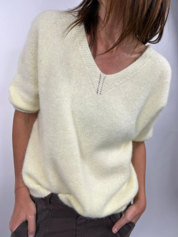 Pull Popy Melle D Jaune