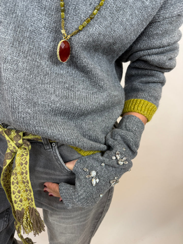 Pull Renato Melle D vue de cote 