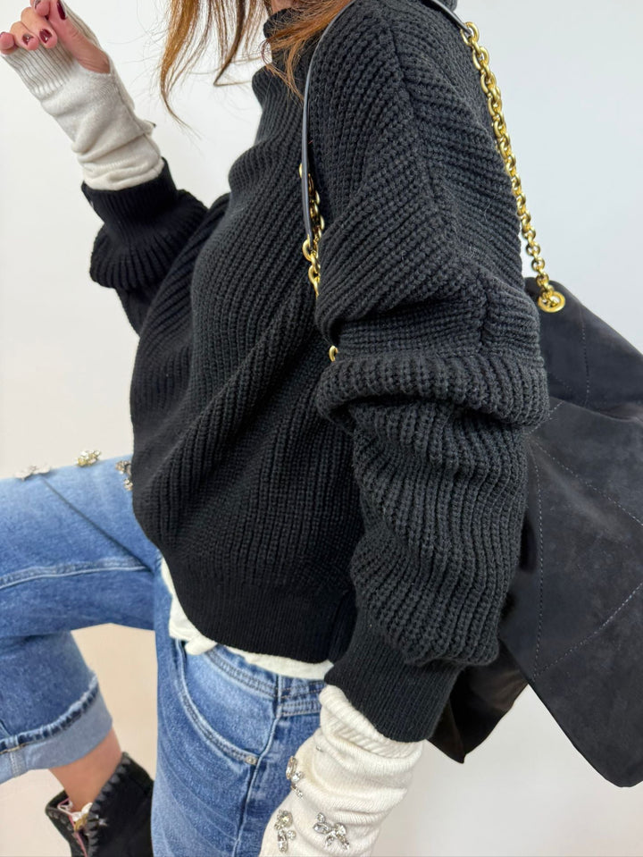 Pull Valerie Melle D Noir 1