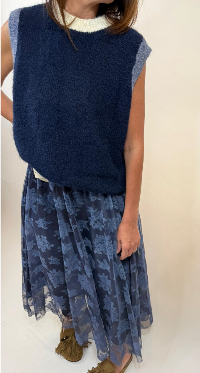 Pull Vibra  Bleu marine 