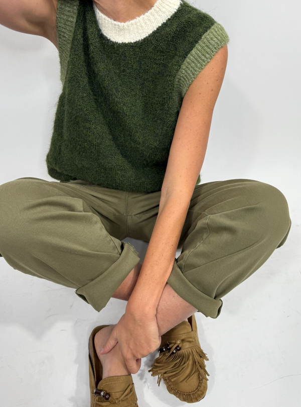 Pull Vibra Melle D Vert foncé 