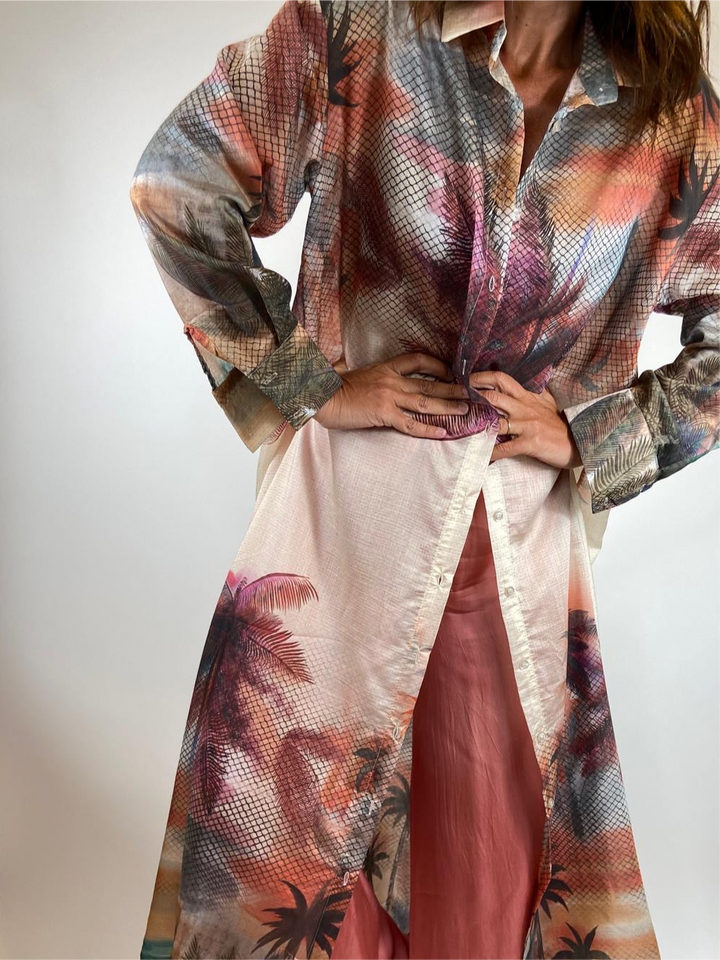 Robe-Chemise Sunset de devant