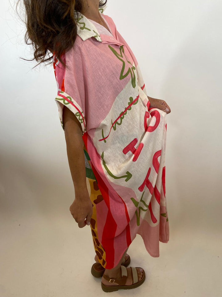 Robe-chemise Todo Melle D vue de profil 