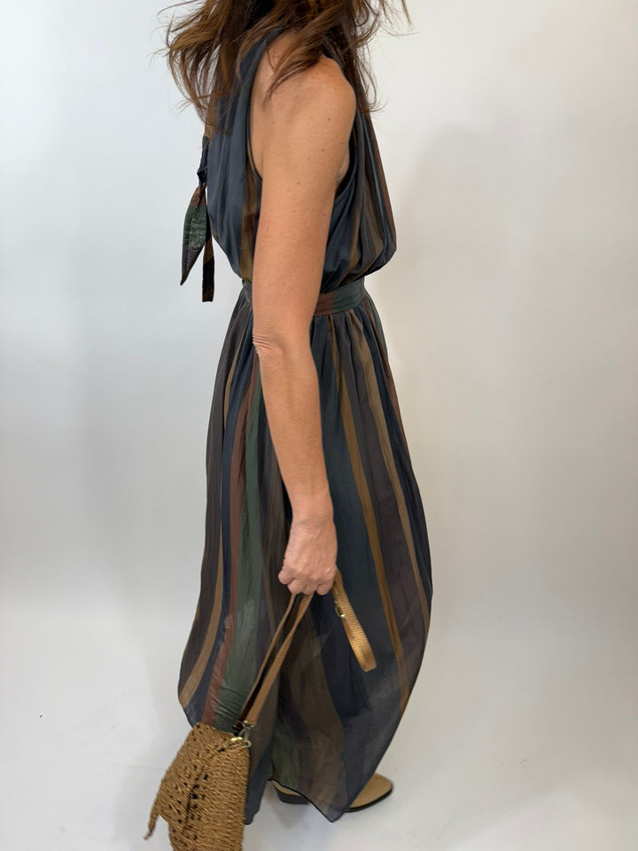 Robe Romee Melle D Vert Fonce 1