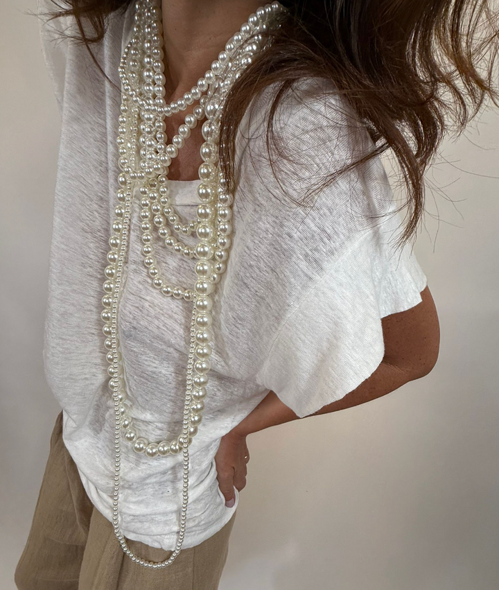 T-Shirt Abro Blanc 