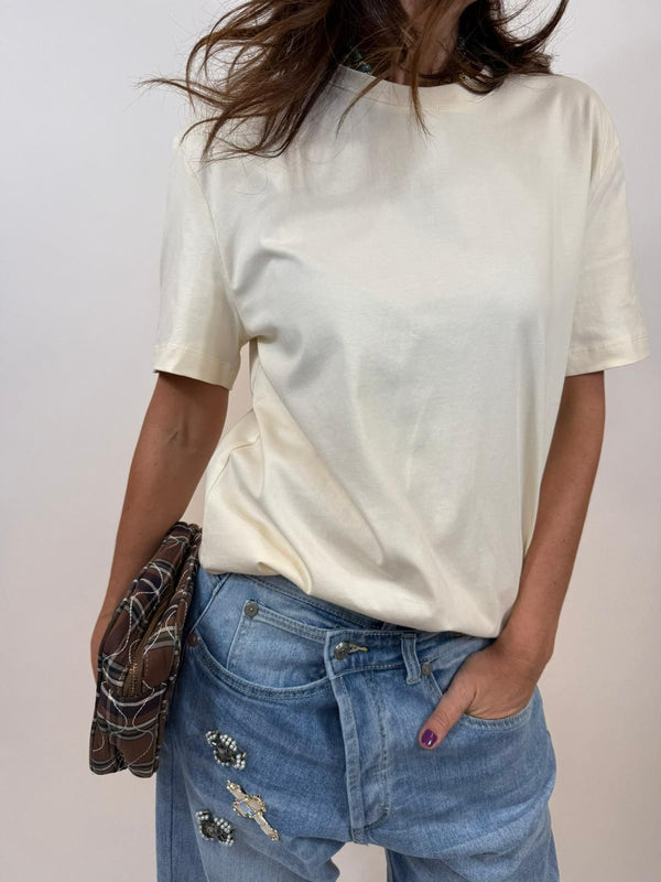 T-shirt Kayi Melle D  Ecru