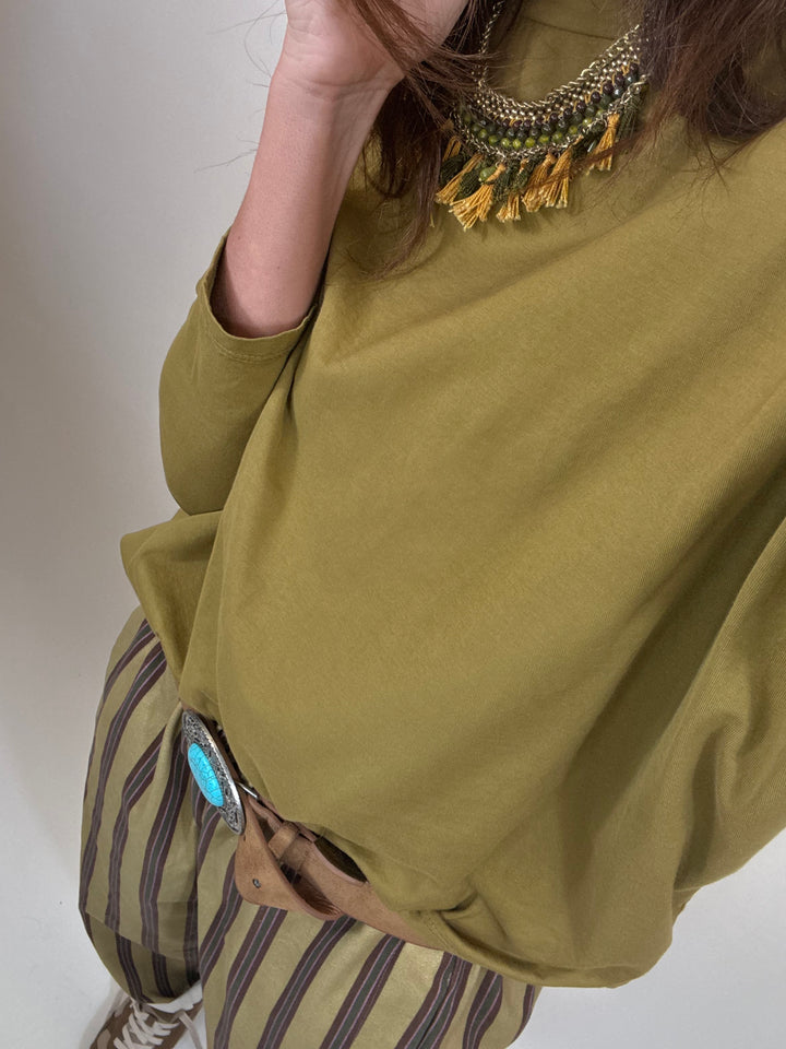 T-shirt Mathieu Ocre 1