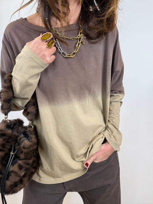 T-shirt Melu Melle D Marron 1